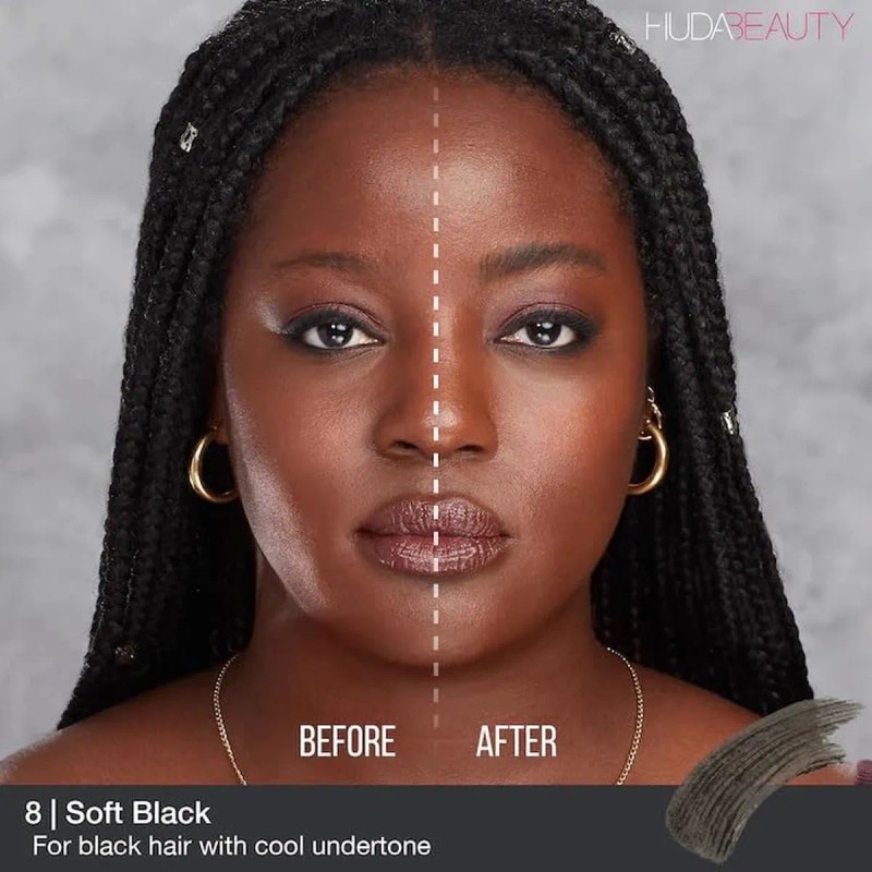 Hudabeauty Gel Voluminizador De Cejas Huda Beauty Negro Make