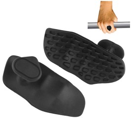 Mzzsveuy Gym Hand Grips, Gym Weight Lifting Grips, Rubber Workout Gloves for Men and Women for Training and Exercise, Gyms Grip for Weight Lifting, Dumbbell, Deadlift, Bar Pad