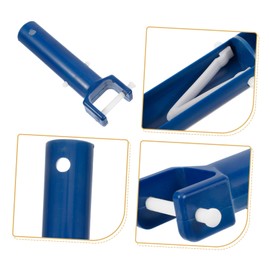 Levemolo 3pcs Pool Brush Head Replacement Cleaning Suction Tool for Hand Held Pool Vacuums Grip Replacement