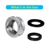 Garden Hose Adapter for Female G1/2 to Male 3/4'' GHTM