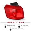 JSBOYAT Halogen Tail Light Fits for 2010-2017 GMC Terrain SL/SLE/SLT