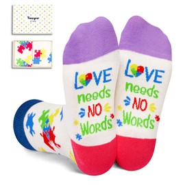 HAPPYPOP Gifts for Autistic Boys Children - Autism Gifts Autism Awareness Gifts, Autism Socks for Kids 10-12 Years