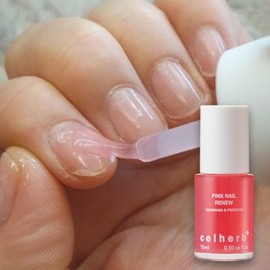 Cellherb Pink Nail Renew Nail Nutrition Strengthener 15ml, 1 piece / 셀허브 핑크네일 리뉴 손톱영양제 강화제 15ml, 1개