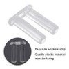 Zwindy 200 Pieces Clear Plastic Glasses Plugs, 5 Types Glasses
