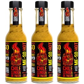 Hot Sauce | Chile Lengua de Fuego (Pack of 3, ME-SO HOT)