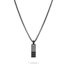 Fynch-Hatton Pendant Necklace, Stainless Steel, none