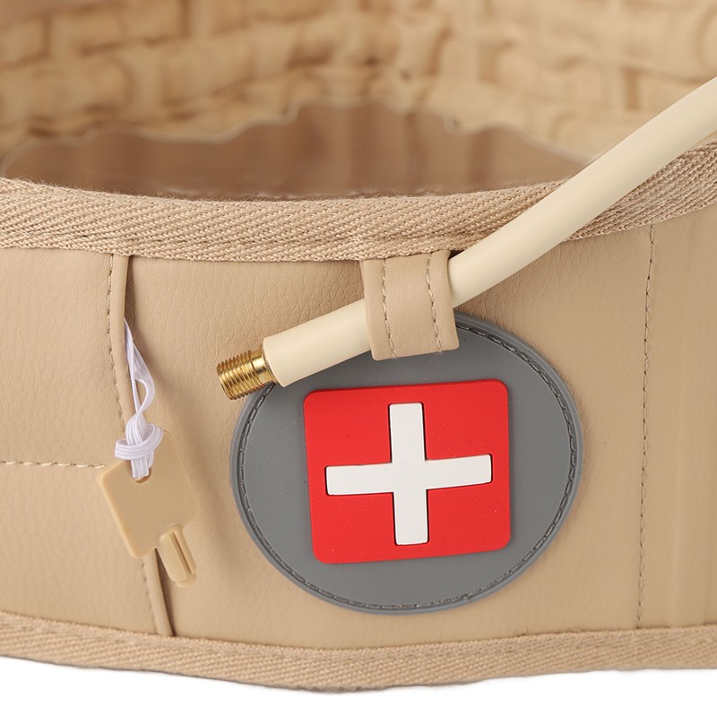 Lumbar Traction Belt Inflatable Reduce Pressure Lower Back Support Brace