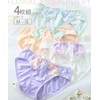 Nissen Women's Panties Set, Set of 4, Large Size, Floral