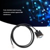 VBESTLIFE DB9 RS232 to RJ11 6P4C Console Cable, 6FT, Plug