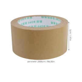 iplusmile Paper Tape Packing Paper Seamless Paper Tape Picture Tape Drywall Paper Tape Package Tape Photo Frame Tape Shipping Tape Packing Tape Picture Frame Tape Craft Tape Brown