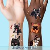 WEDDARA 101+ Bulldog Temporary Tattoos for Kids & Adults –