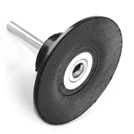 Litoexpe - Soporte de disco de 3 pulgadas para Roloc, paquete de 2 accesorios de disco de cambio rápido para pulido, lijado y preparación de superficies, con vástago de 1/4 pulgadas