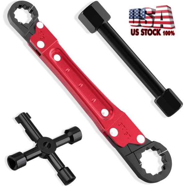 Angle Stop Wrench Kit Plumbing Tools Angle-on Wrench Plumber Wrench