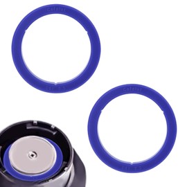 2pcs Brew Head Group Gaskets, Silicone Group Gasket for E61/Gaggia Espresso Machines Grouphead/Portafilter - 8.5mm (Blue)
