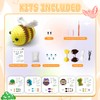 kacistech Crochet Kit for Beginners Kids Crochet Animal Knitting Kit