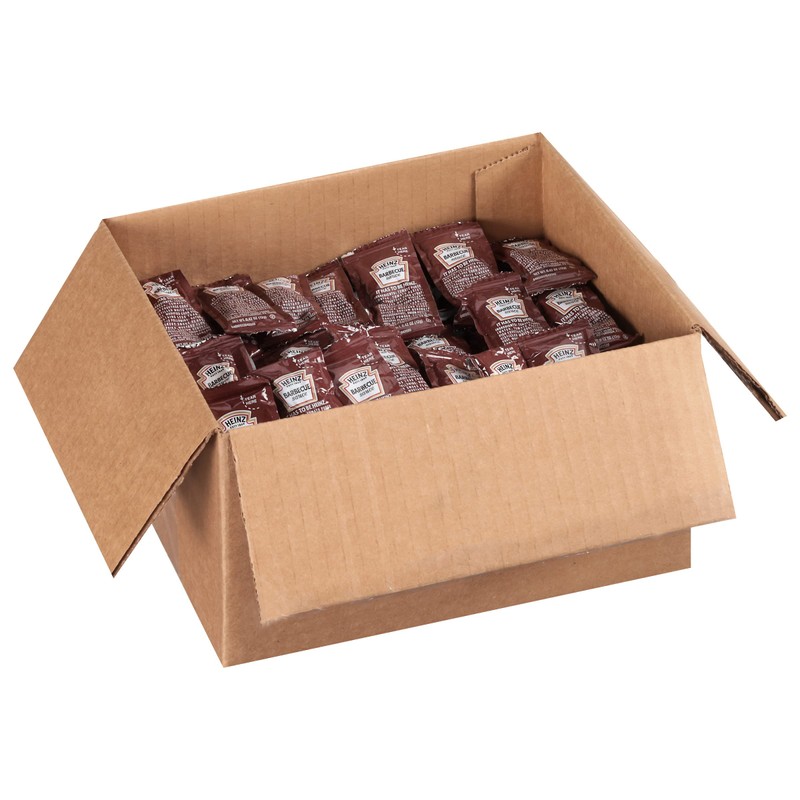 Heinz BBQ Sauce Single Serve Packet (0.4 oz Packets, Pack