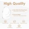 20 Pcs Clear Adhesive Wall Hooks for Hanging, Small Plastic
