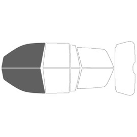 AUTOTEK Precut Window Tint Film Front Two Door Windows Tint Film Cars Sun Blocking Protection Privacy Anti Shatter Glass 2Ply Computer Cut 35% Tint Shade for Jeep Grand Cherokee 4door 1999-2004