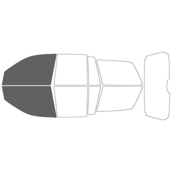 AUTOTEK Precut Window Tint Film Front Two Door Windows Tint