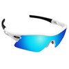 Alphax Ice Blue Polarized Replacement Lenses for Oakley Radar Range