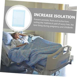 FOMIYES 20pcs Absorbent Disposable Bed Pads for Pregnant Women Thickened Non-woven Nursing Mats Convenient Skin-friendly for Patient Care