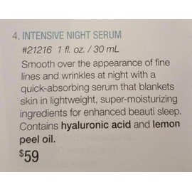 BeautiControl ReGeneration SmoothIntensive Night Serum 1oz New in Box