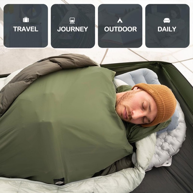 Naturehike Inner Sheets, Modal Fabric, Lightweight, Compact, Comfortable to the