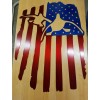 Ducks Unlimited American Ducks flag metal wall art plasma cut sign gift idea unlimited