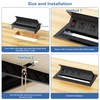 Recessed Conference Table Power Hub with 4 USB Ports,3AC TR