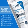 CeraVe Moisturizing Cream, Body and Face Moisturizer for Dry Skin,