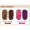 Aimedia Microfiber Wearable Mop, Mop Slippers, Cleaning Slippers, Washable, Microfiber,