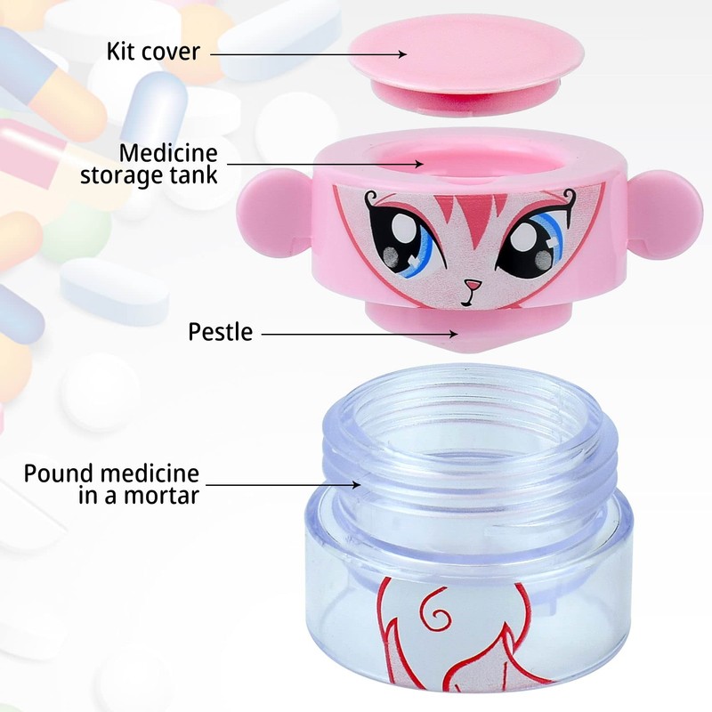 1 Pack Pill Crusher and Grinder, Pill Crusher Portable, Professional