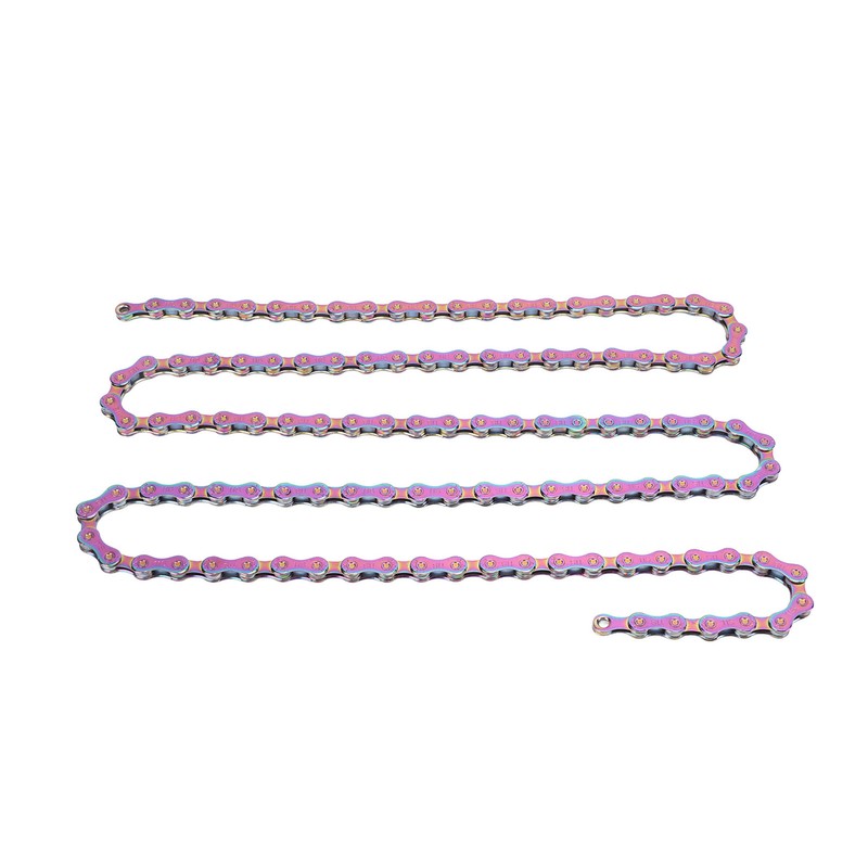 Mountain Bike Chain Fully Plated Rustproof Colorful 11 Speed Bicycle