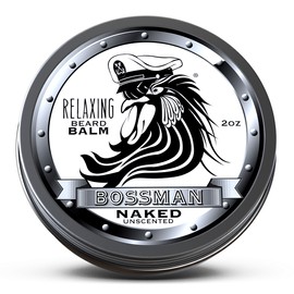 Bossman Relaxing Beard Balm - Naked Scent 57g