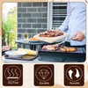 Zonon Meat Hook Flipper Stainless Steel BBQ Food Flippers Steak