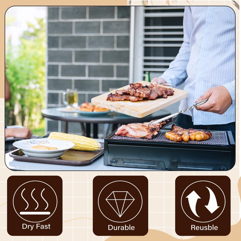 Zonon Meat Hook Flipper Stainless Steel BBQ Food Flippers Steak
