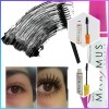 3pzs Maximus Rimel Microfibras Efecto Pestaña Postizas Mamey