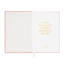 Sugar Paper Gratitude Journal, Daily Guided Gratitude Journal with Prompts for Women & Men, 5 Minute Journal for Self Care, Mindfulness & Reflection, 5.5" x 8", Rose