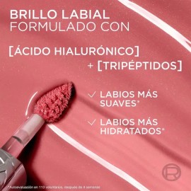 Labial Gloss Plump Ambition 24h Hialurónico Loréal Paris                                                                                              
