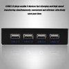 Mavis Laven 4-Port Front Panel USB Hub, USB2.0 Floppy Front
