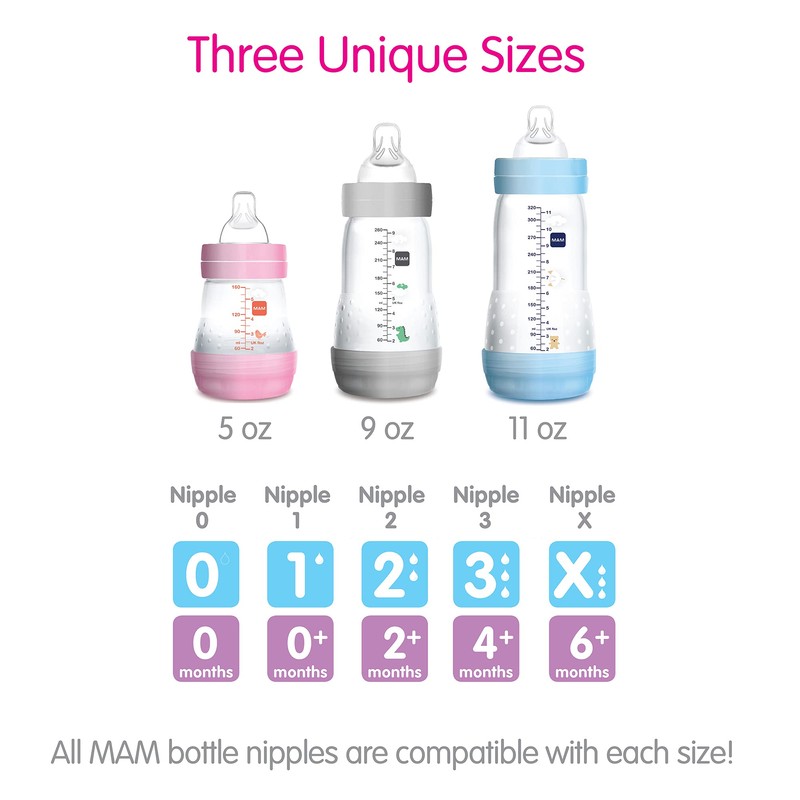 MAM Easy Start - Botella anticólico mate de 265 ml