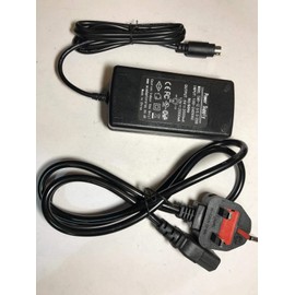 Replacement for UK +5V +12V GND 4 Thin Pin Power Supply AC-DC Adaptor model TARY-12.0/5.0-2000