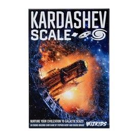 Kardashev Scale – Board Game by WizKids 2-6 Players – Board Games for Family - 30 Minutes of Gameplay – Games for Family Game Night – Teens and Adults Ages 14+ - English Version