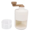 Manual Ice Crusher Hand Ice Shaver Machine Snow Cone Maker