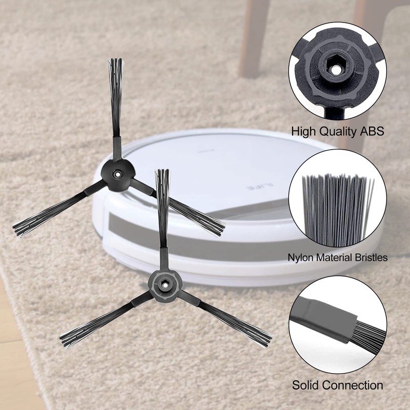Garbage fighter Vacuum Filter Kit Replacement for Robotic Vacuum ILIFE
