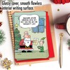 NobleWorks 12 Funny Christmas Cards w/5 x 7 Inch Envelopes
