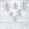 CCINEE Christmas Tree Decoration, Christmas Snowflake Ornament, Snowflake Decoration, Christmas