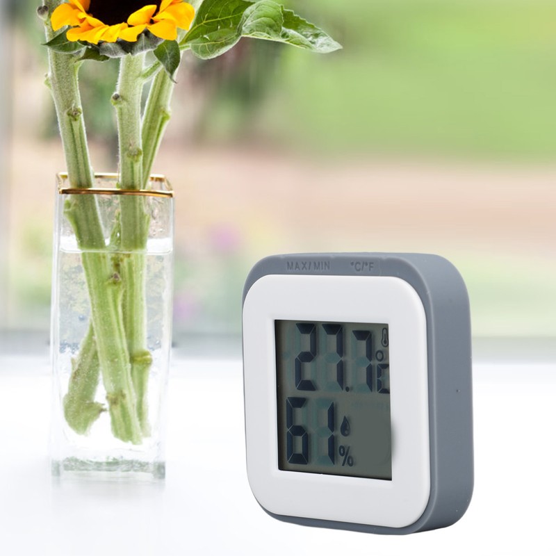 Hygrometer Indoor Accurate Magnetic Desktop Thermometer and Humidity Gauge For