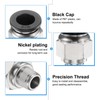 HARFINGTON Push to Connect Fittings 3/8" Tube OD x 1/8"