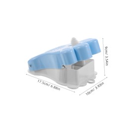 FOMIYES Toe Cleaning Brush Suction Cups Gentle Foot Scrubber for Seniors and Disabled for Thorough Toe Gap Cleaning and